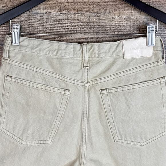 Everlane The Denim Short Tan Sand Size 25 - Picture 6 of 9